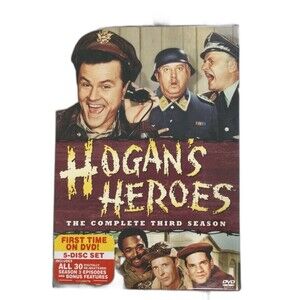 Hogan’s Heroes DVD The Complete Third Season 5-Disc Set on DVD Sealed